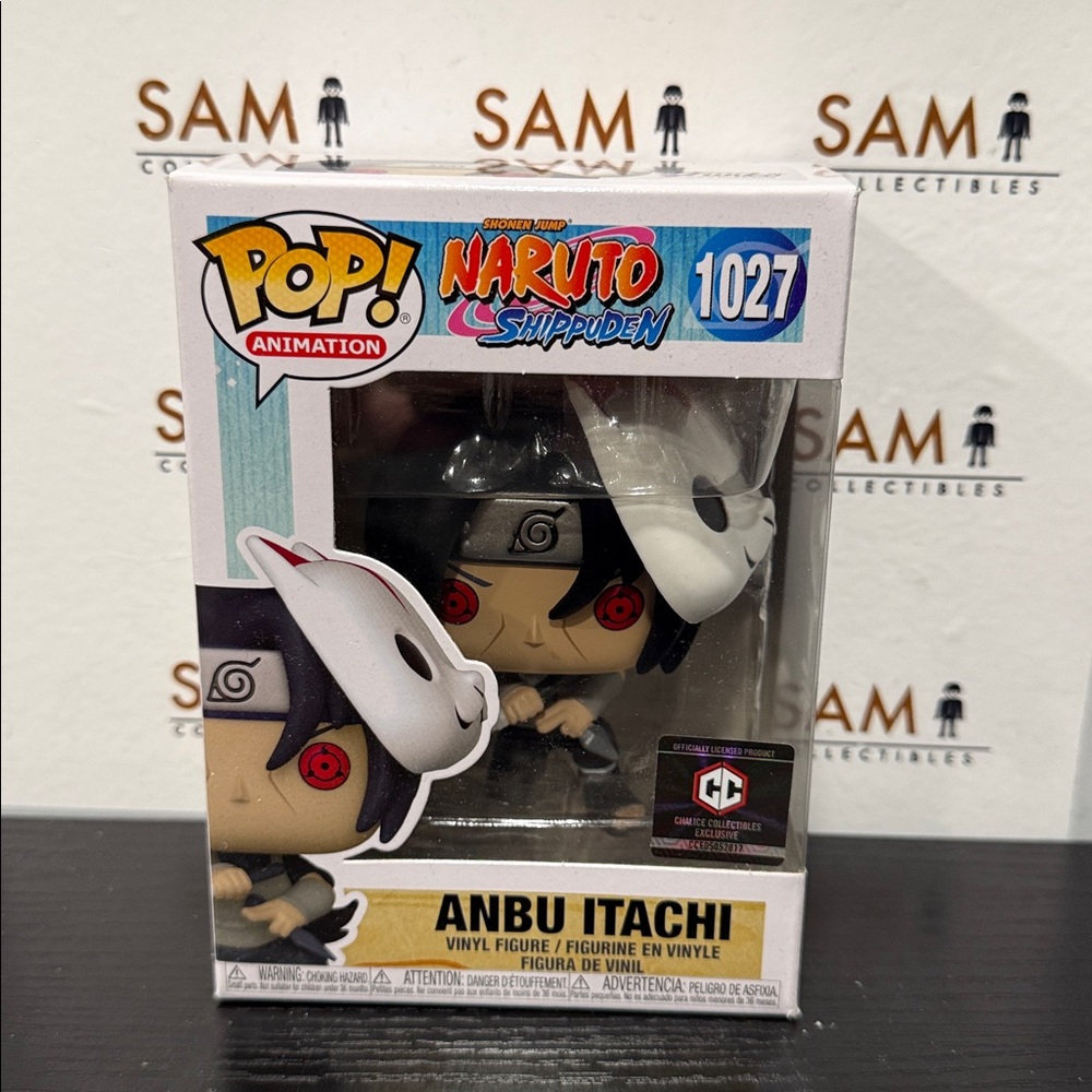 Funko Pop! Anbu Itachi #1027 Chalice Exclusive + Protector